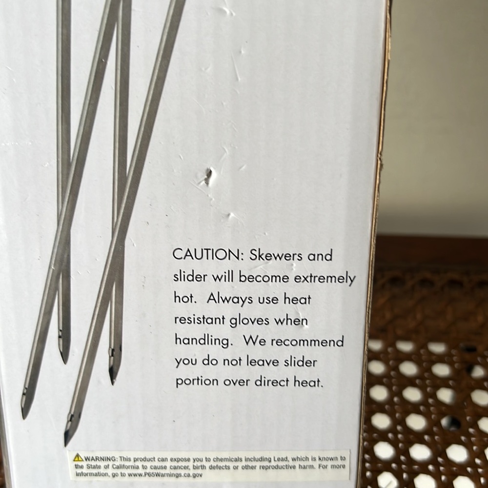 NIB Cuisinart Sliding Skewer Set🍢 - Picture 6 of 6